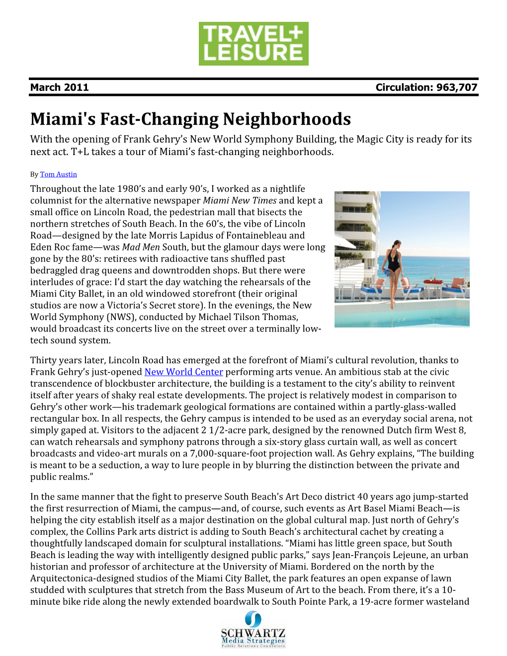 Miami's Fast-Changing Neighborhoods