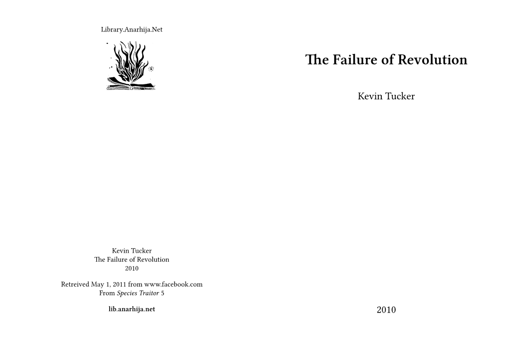 Failure of Revolution