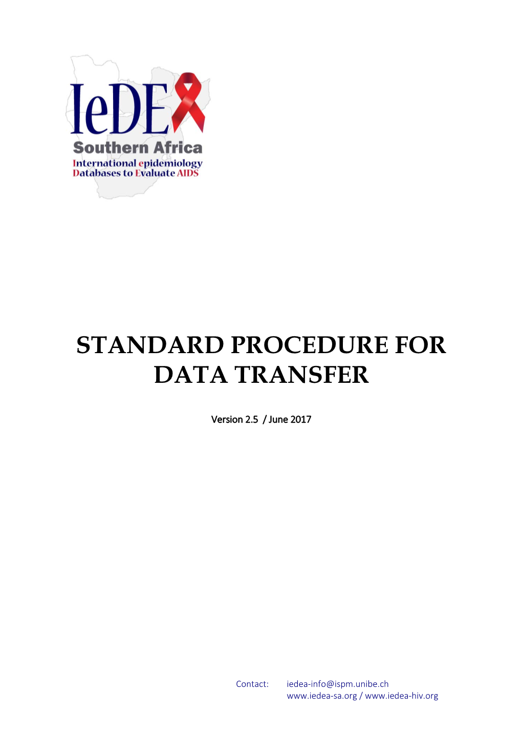 Pdf Standard Procedure for Data Transfer