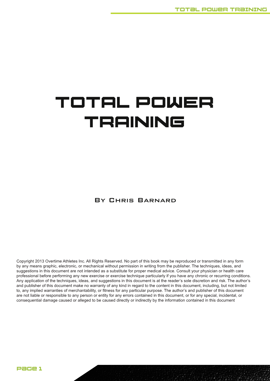 Total Power Training
