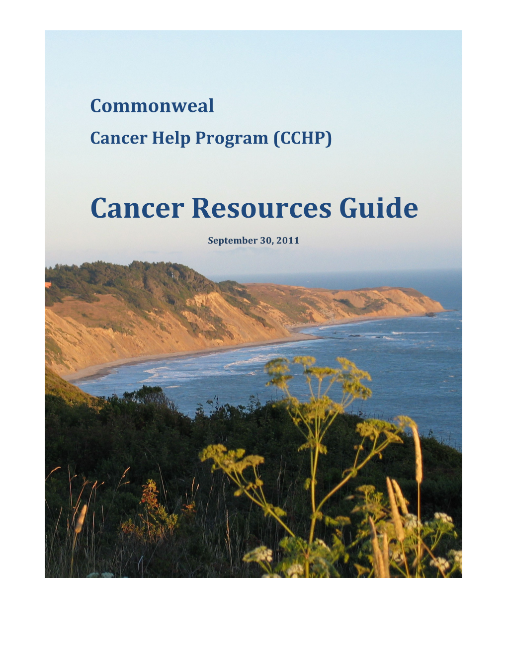 Cancer Resources Guide