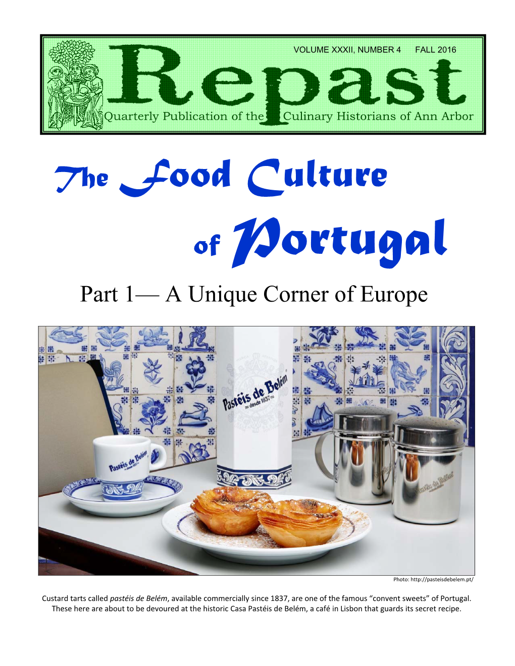 The Food Culture of Portugal Part 1— a Unique Corner of Europe