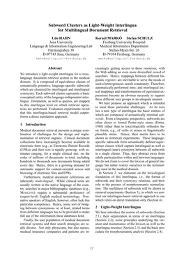 Subword Clusters As Light-Weight Interlingua for Multilingual Document Retrieval