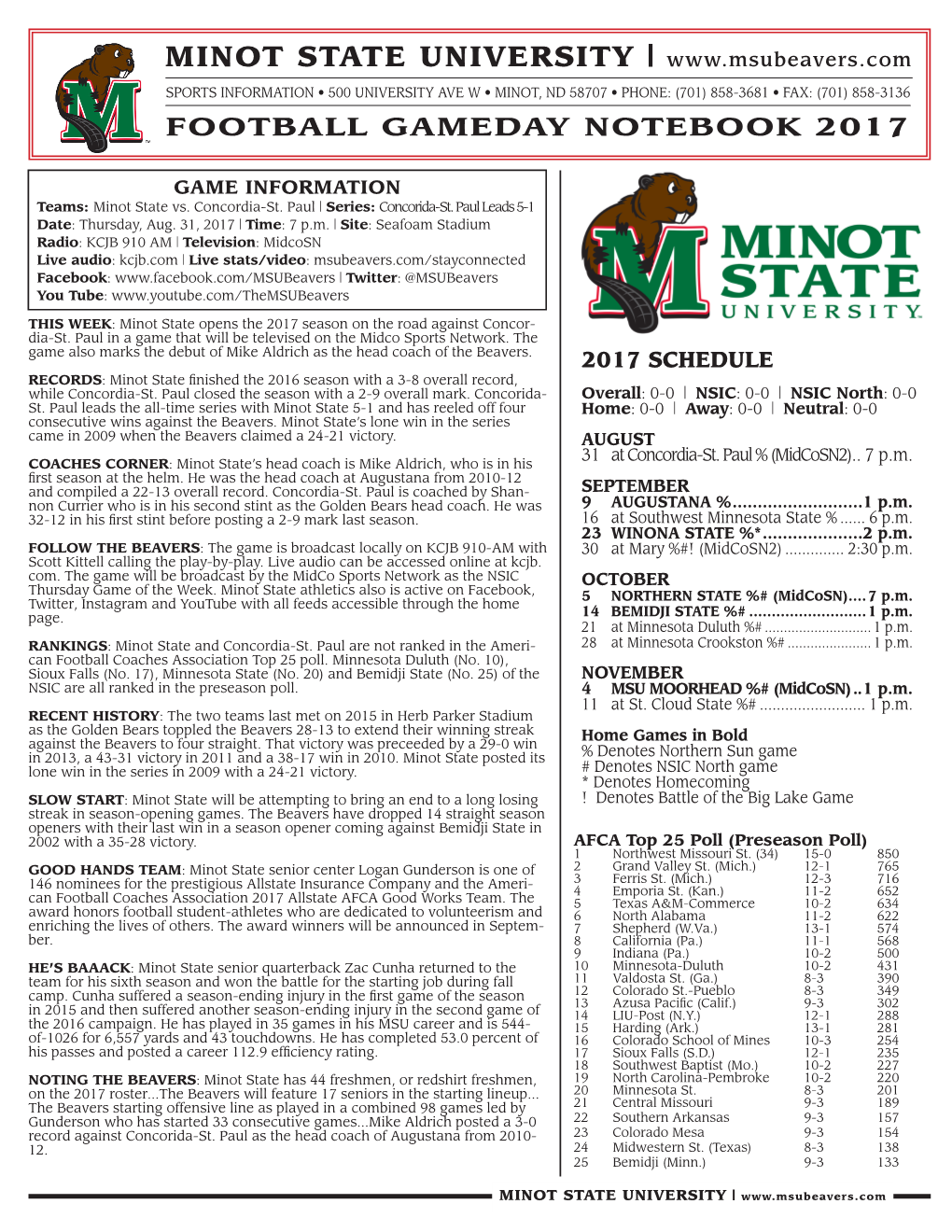 Minot State University |