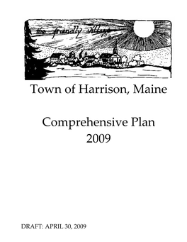 Town of Harrison, Maine Comprehensive Plan 2009