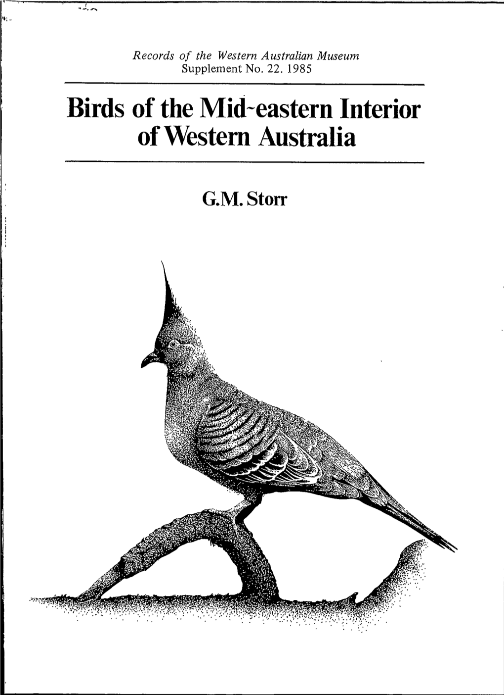 Birds of the Mid-Eastern Interior of Western Australia Download 3.49 MB
