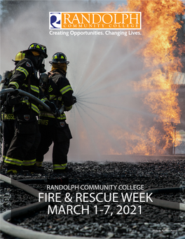 Fire & Rescue Week March 1-7, 2021