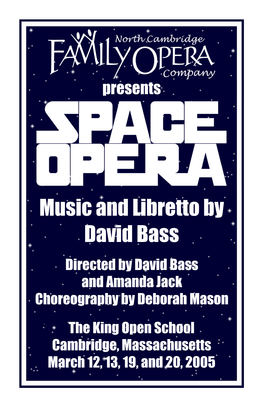 Space Opera 2005…………………………..……………………