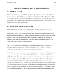 Toxicological Profile for Perfluoroalkyls