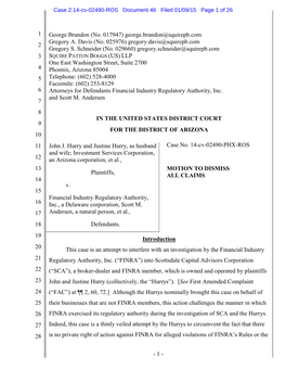 Case 2:14-Cv-02490-ROS Document 46 Filed 01/09/15 Page 1 of 26
