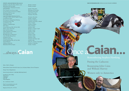 Once a Caian... 9-12 Issue 12