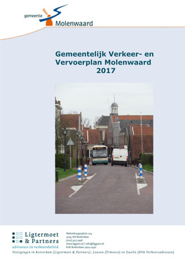 Bijlage 06 Gemeentelijk Verkeer- En Vervoer Plan Molenwaard 2017