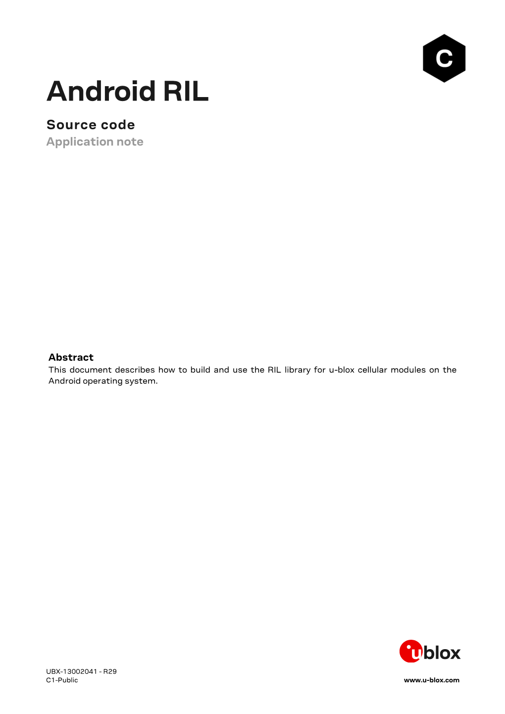Android RIL Source Code Application Note