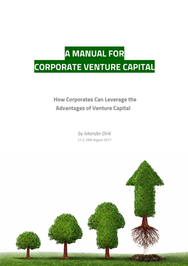 A Manual for Corporate Venture Capital