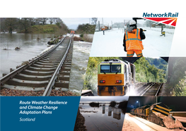 Route Weather Resilience and Climate Change Adaptation Plans Scotland