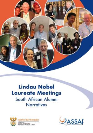 Lindau Nobel Laureate Meetings South African Alumni Narratives © Academy of Science of South Africa August 2020