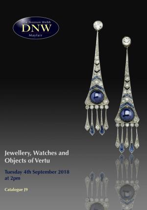 Jewellery, Watches and Objects of Vertu 4 September 2018 J9