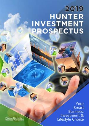 2019 Hunter Investment Prospectus