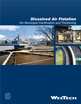 Dissolved Air Flotation for Municipal Clarification and Thickening