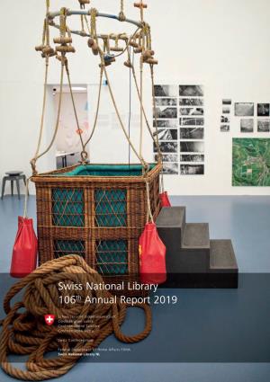 Swiss National Library 106Th Annual Report 2019