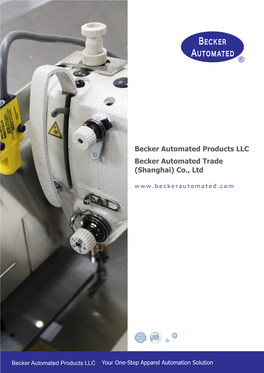 Becker Automated Products LLC Becker Automated Trade (Shanghai) Co., Ltd