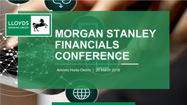 Morgan Stanley Financials Conference