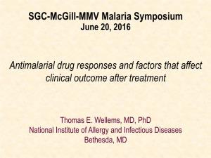 Antimalarial Drug Responses and Factors That Affect Clinical Outcome After Treatment