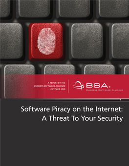 Software Piracy on the Internet: a Threat to Your Security