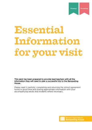 Essential Information for Your Visit