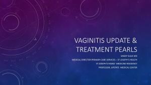Vaginitis Updates