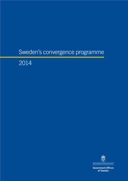 Sweden's Convergence Programme 2014