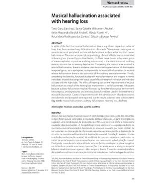 Musical Hallucination Associated with Hearing Loss
