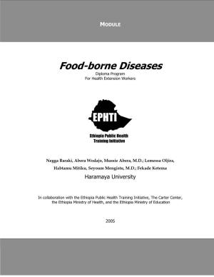 Food-Borne Diseases Diploma Program for Health Extension Workers
