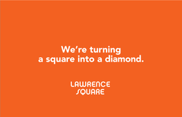 We're Turning a Square Into a Diamond