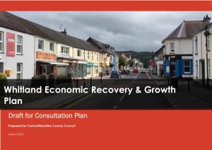 Whitland Economic Recovery & Growth Plan