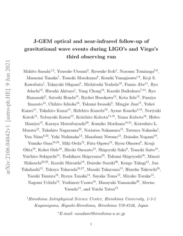 J-GEM Optical and Near-Infrared Follow-Up of Gravitational Wave Events During LIGO’S and Virgo’S Third Observing Run