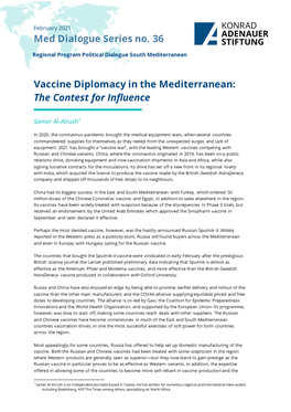 Vaccine Diplomacy in the Mediterranean: the Contest for Influence