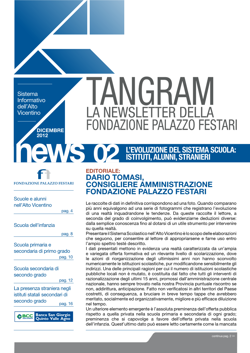 La Newsletter Della Fondazione Palazzo Festari 2