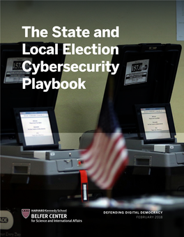 The State and Local Election Cybersecurity Playbook