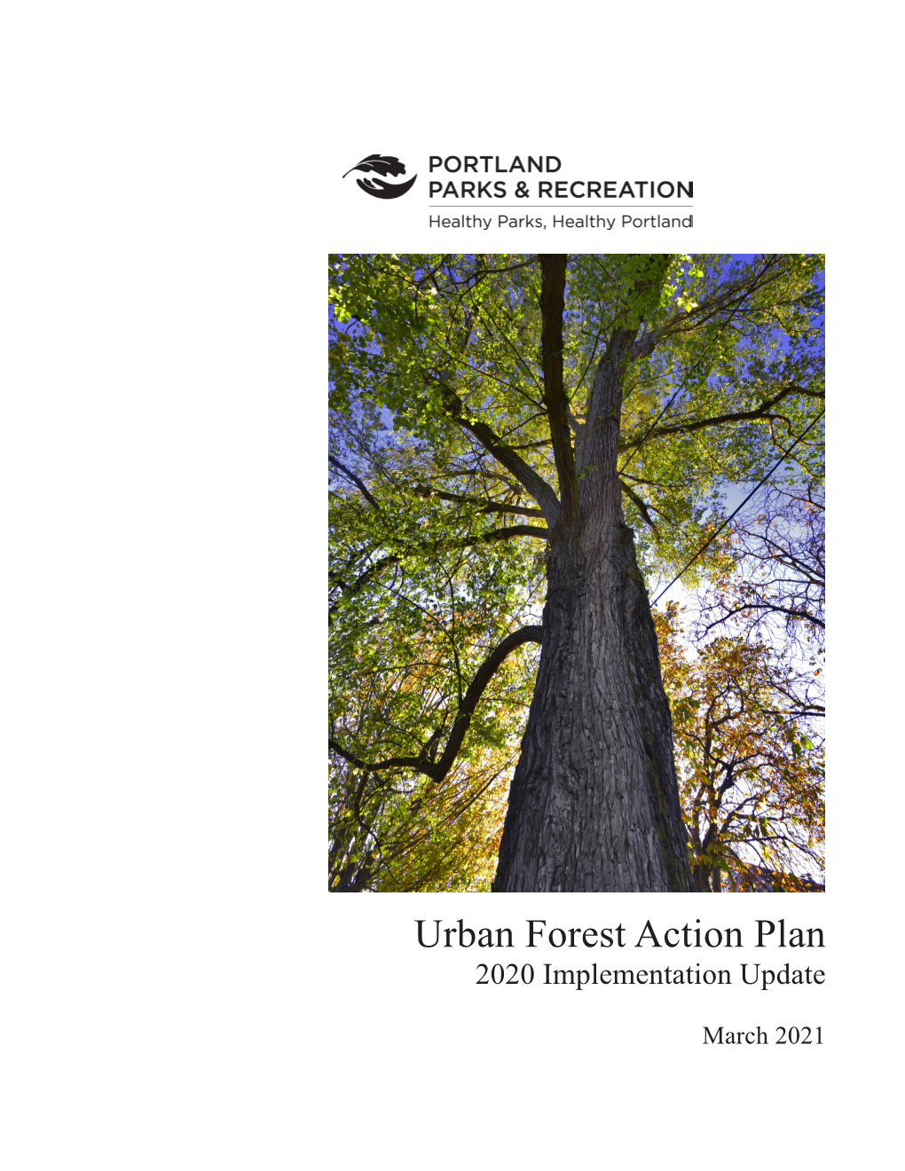 Urban Forest Action Plan 2020 Implementation Update