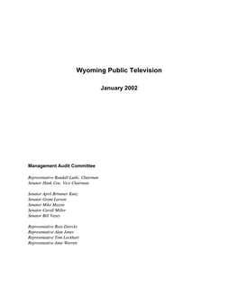 Wyoming Public Television