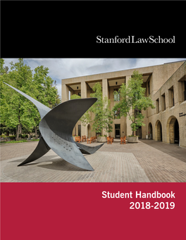 Student Handbook 2018-2019 Table of Contents