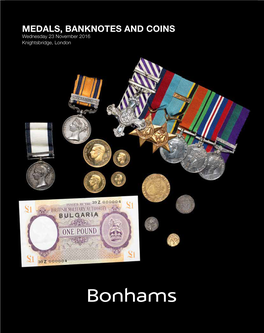 Medals, Banknotes and Coins and Banknotes Medals