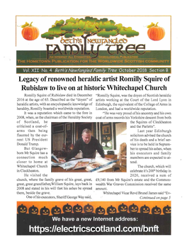 Rubislaw to Live on at Historic Whitechapel Church