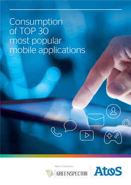 Consumption of TOP 30 Most Popular Mobile Applications