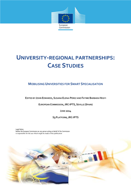 University-Regional Partnerships: Case Studies