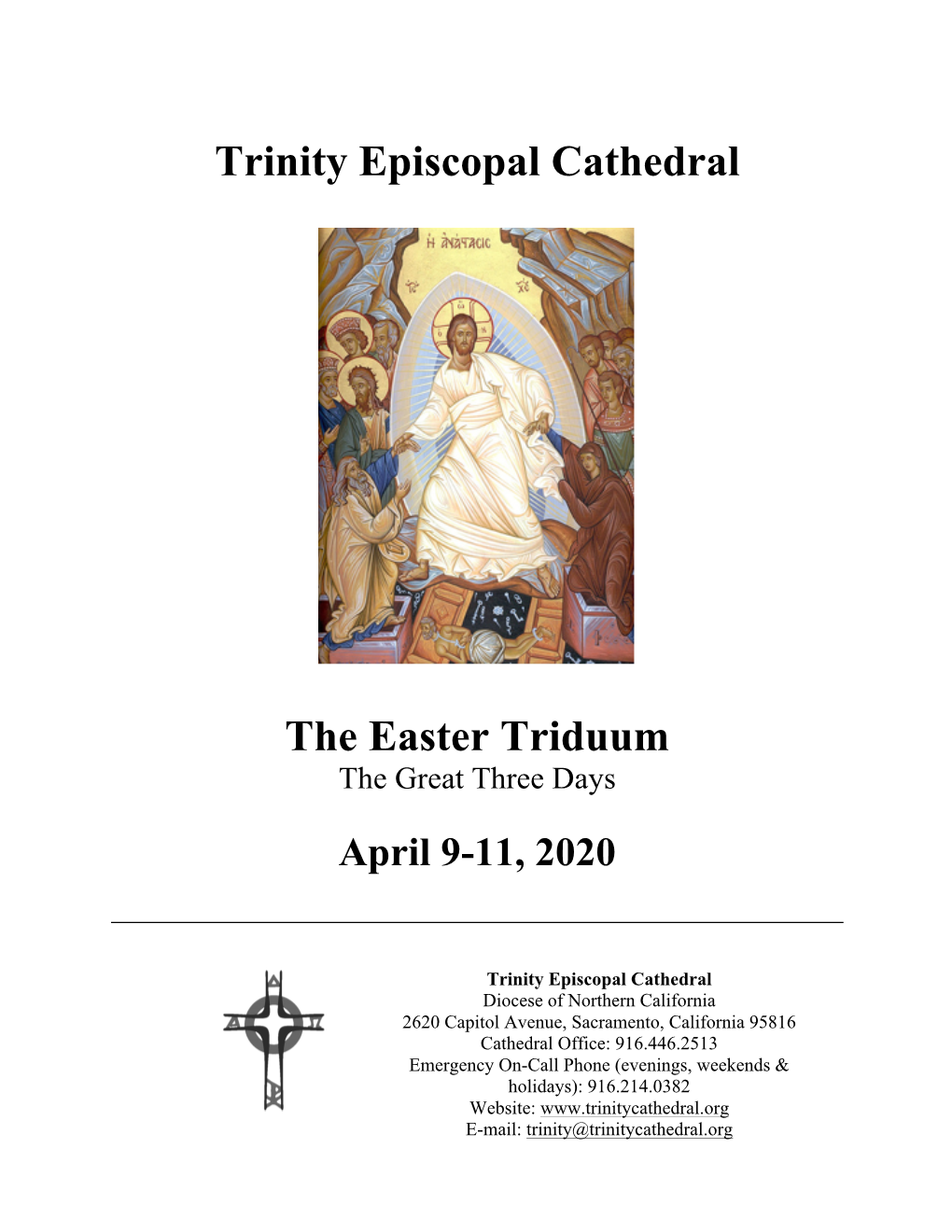 Triduum Booklet 2020