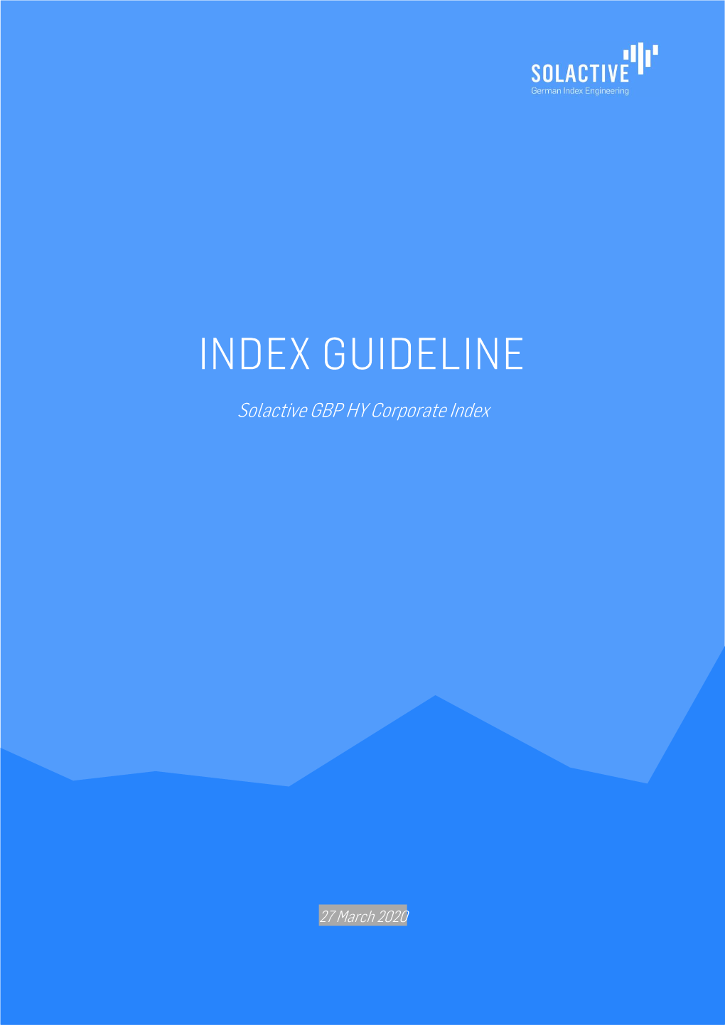Index Guideline