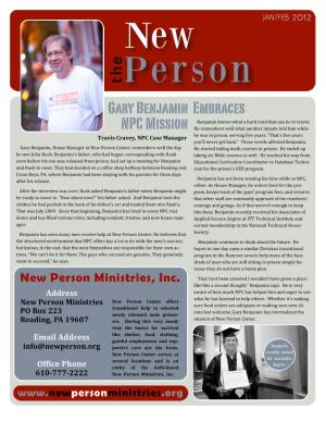 NPC Mission Gary Benjamin Embraces