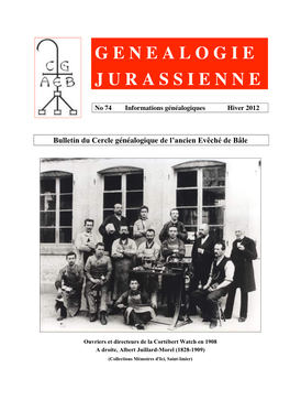 Genealogie Jurassienne